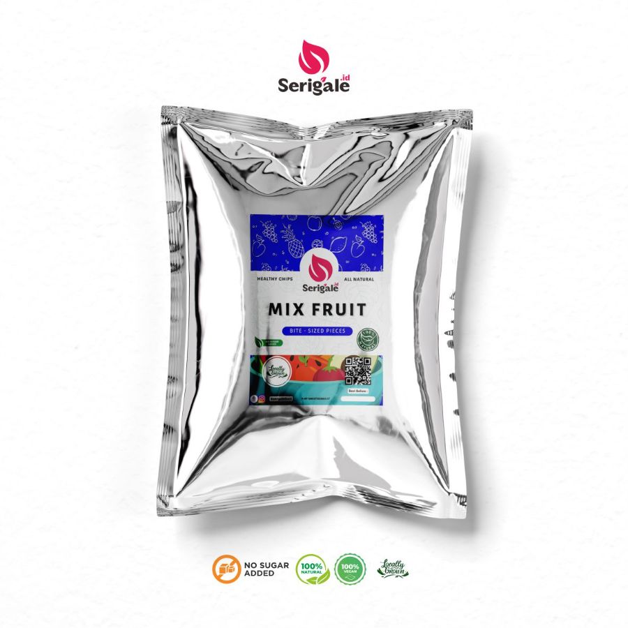 Keripik Mix Buah Kemasan 500 gr