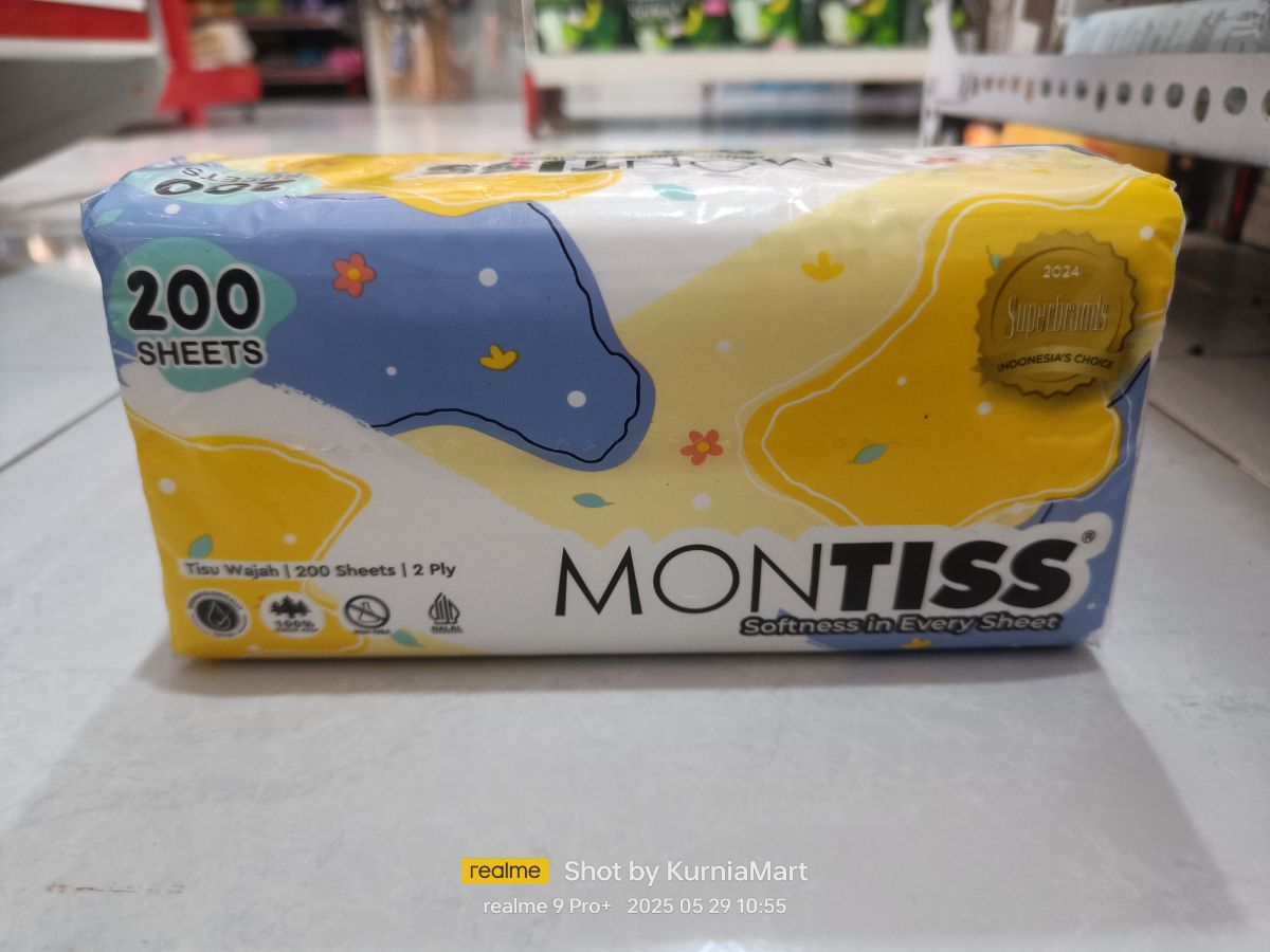 Tissu montiss 200 sheets