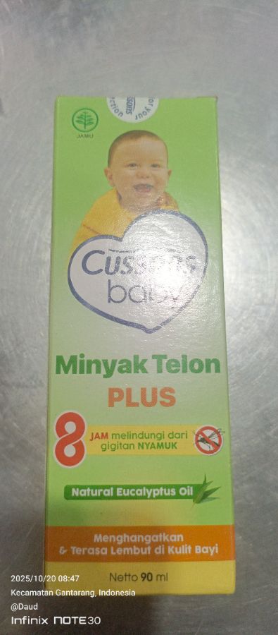 Minyak telon Cussons 90ml