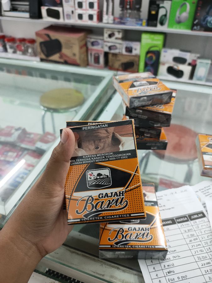 Rokok gajah baru kretek 16