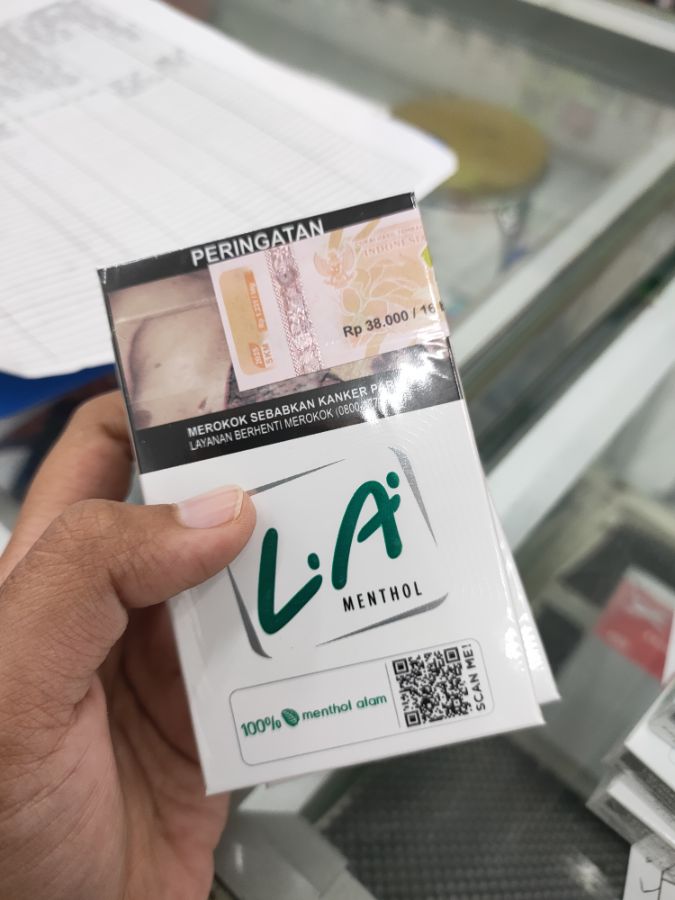 Rokok L.A menthol 