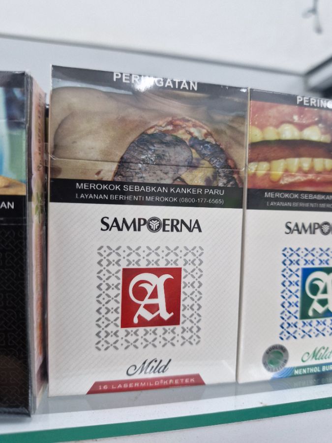 Rokok sampoerna mild merah 16