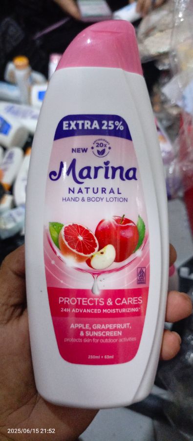 Marina hb natural 250ml+63ml