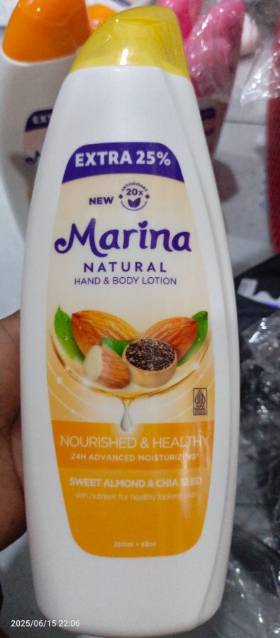 Marina hb sweet almond 350ml+88ml
