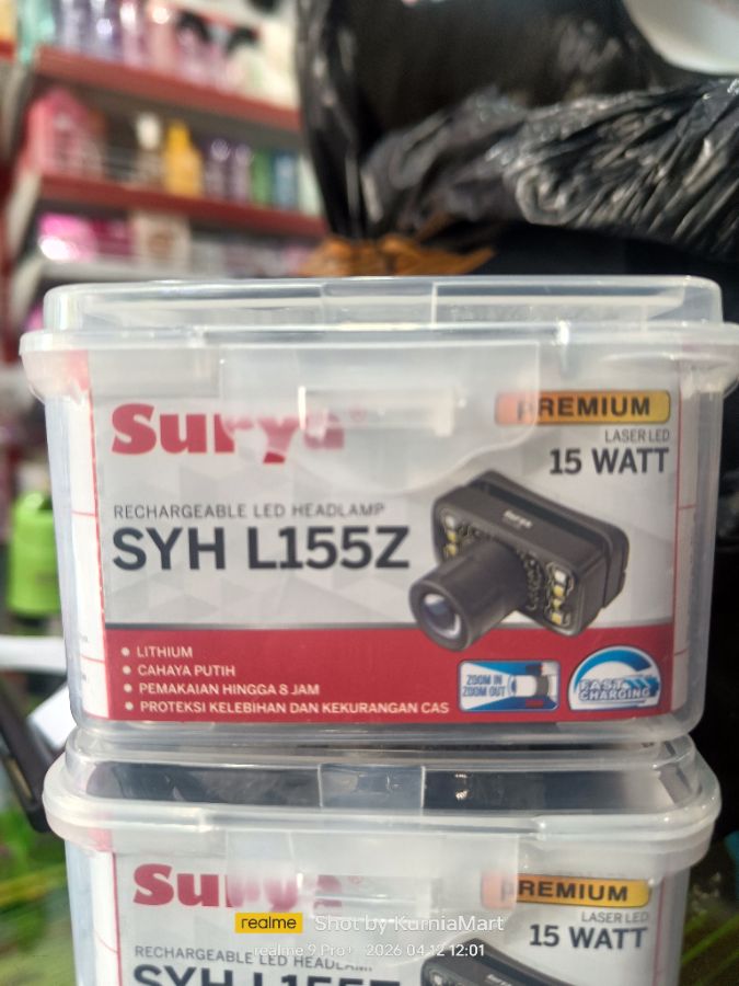 Senter kepala Surya L155Z