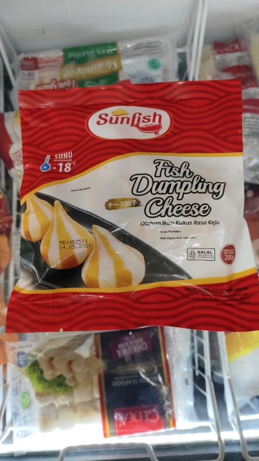 Sunfish dumpling cheese 200 gr 