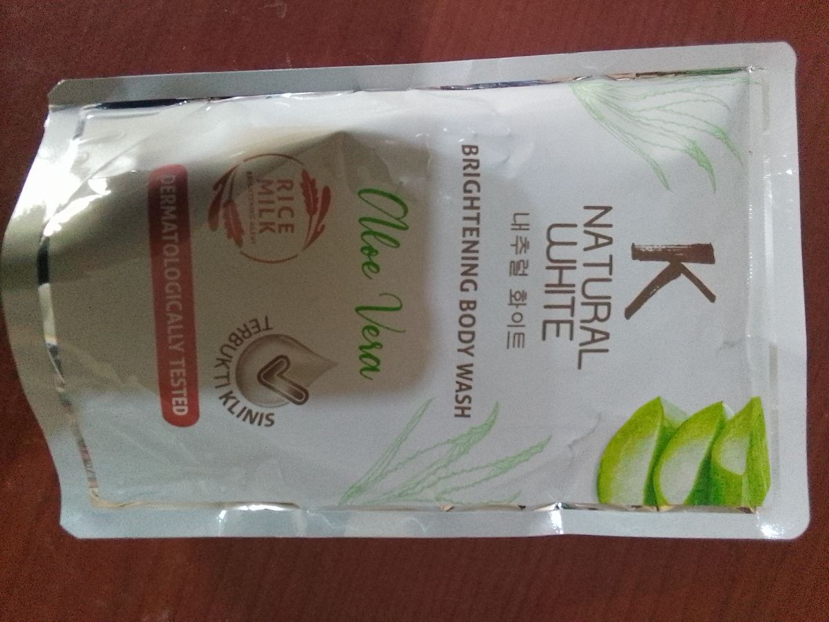 K Natural White Aloe Vera Pouch 400ml
