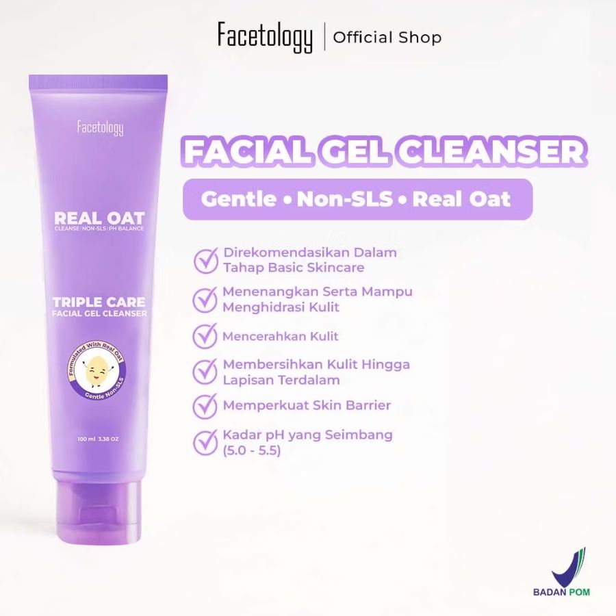 Face wash gel facetology