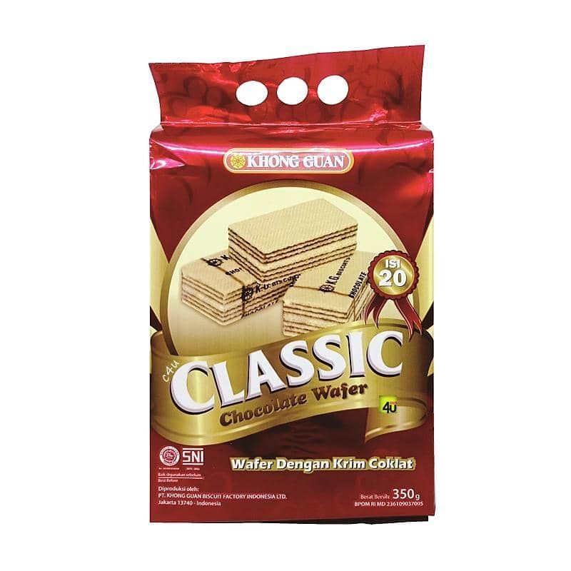 Khong Guan Classic Chocolate Wafer 350g