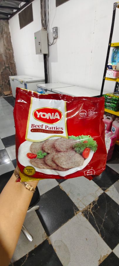 Yona beef patties 500 gr