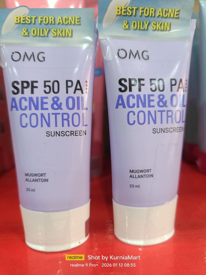 Sunscreen OMG acne spf50