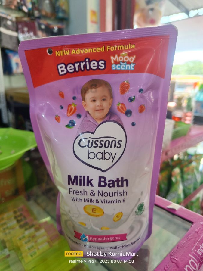 Cussons milk bath nourish 400