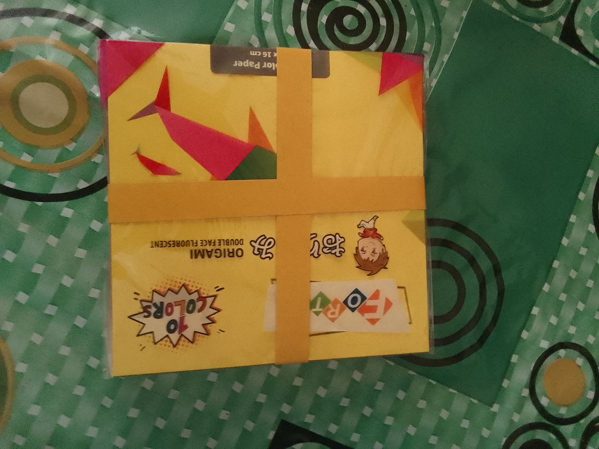 Kertas origami timbal balik 14x14