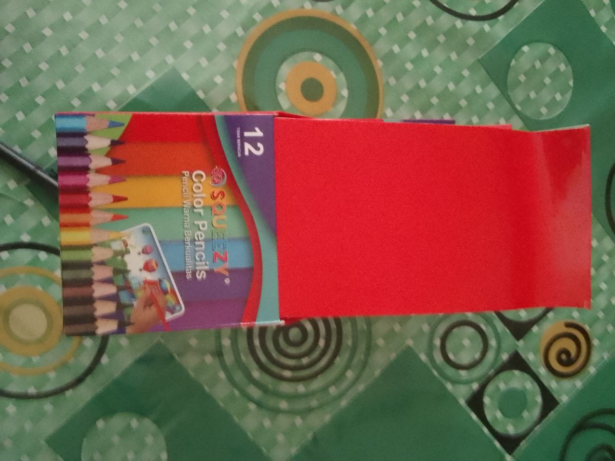 Pensil warna squeezy panjang 