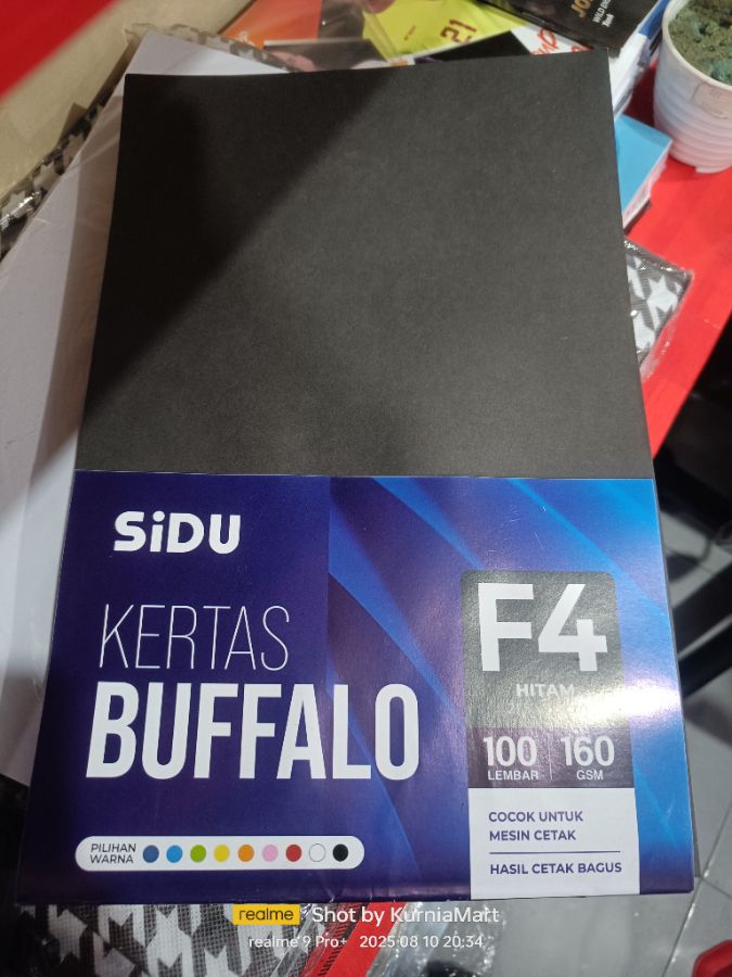 Karton jilid hitam sidu