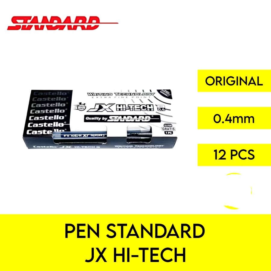 Pulpen standard jx hi tech
