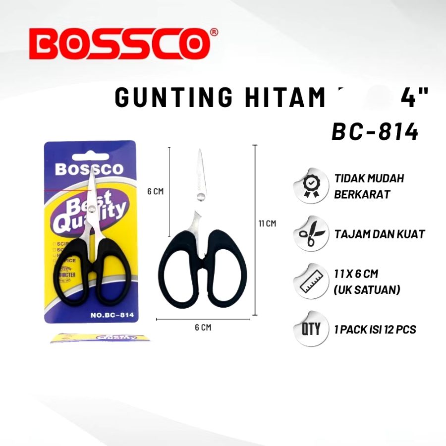Gunting bossco bc 814