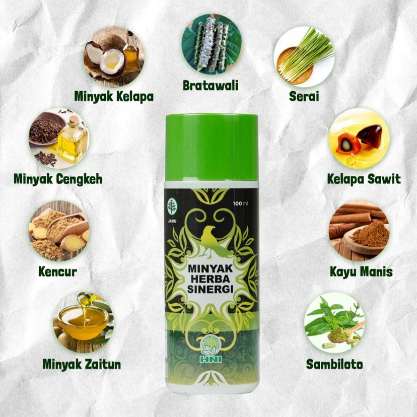 Minyak But But Herba Sinergi HNI (Hijau)
