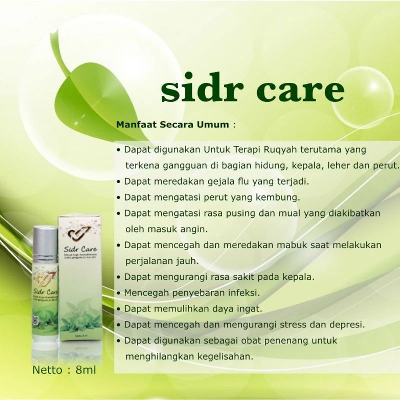 Citrus sidr care daun bidara