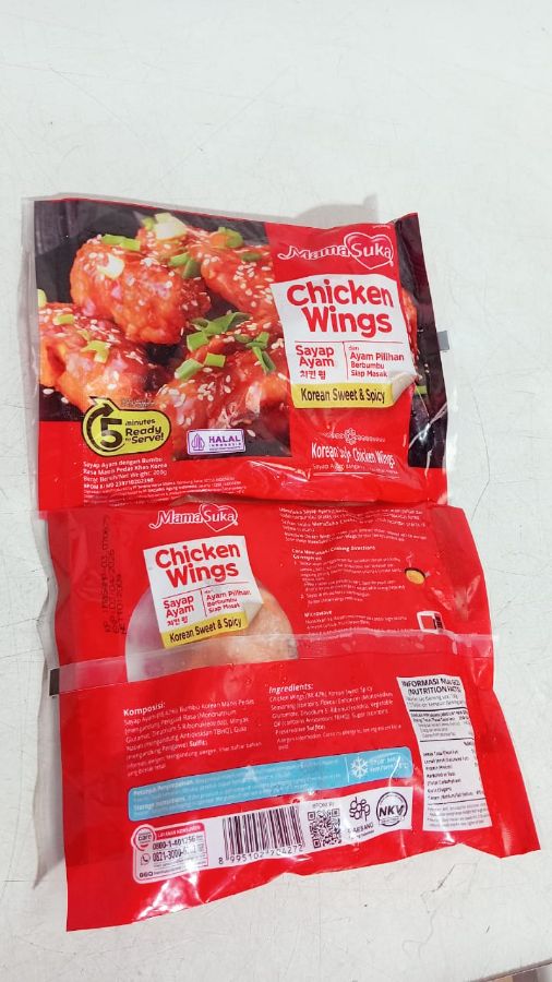 Mamasuka chicken wings sweet & spicy 200gr