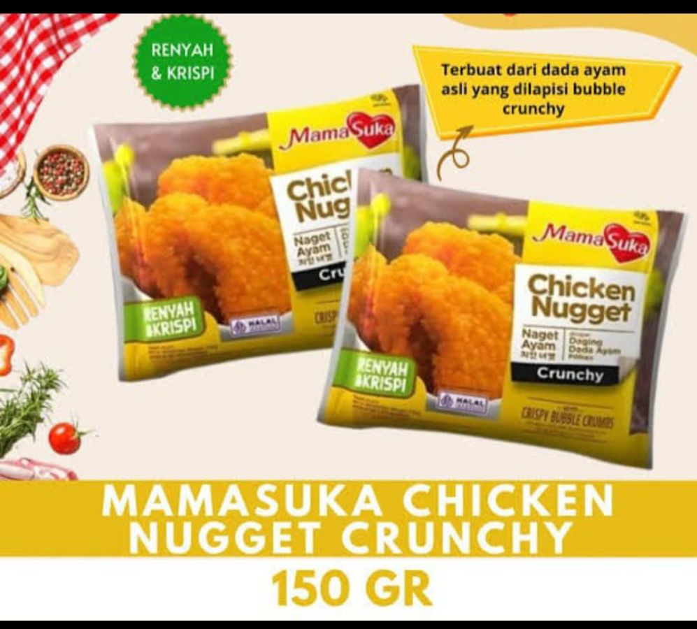 Mamasuka nugget cruncy 150gr