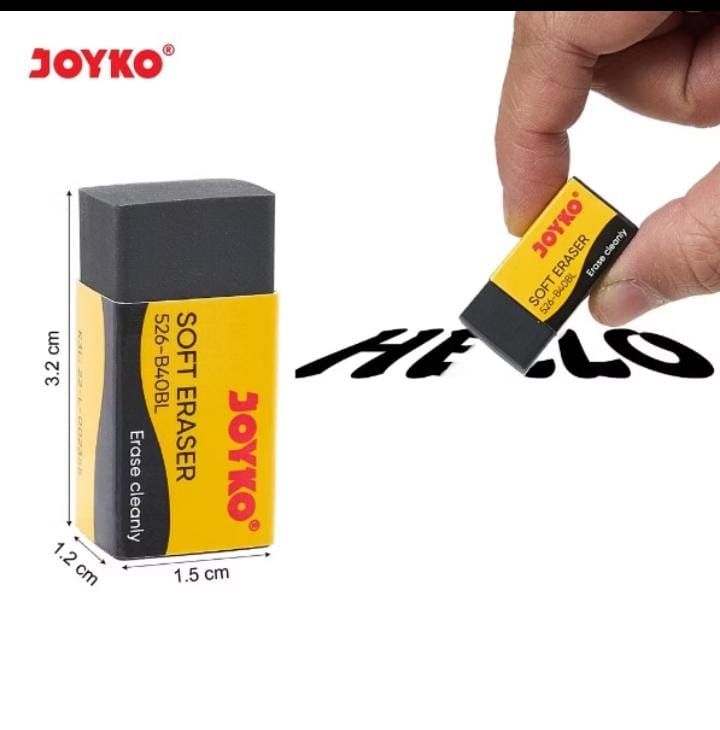 Penghapus joyko hitam k