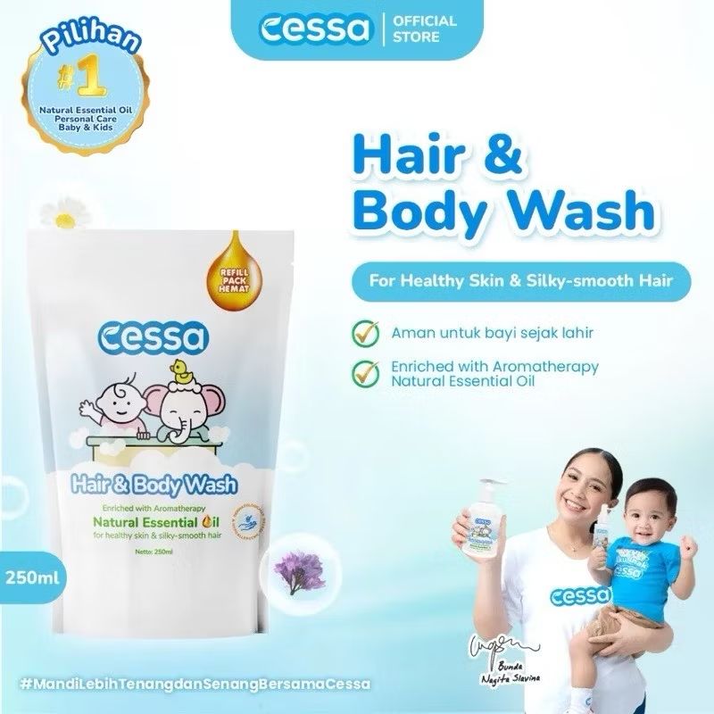 Cessa hair&body wash 