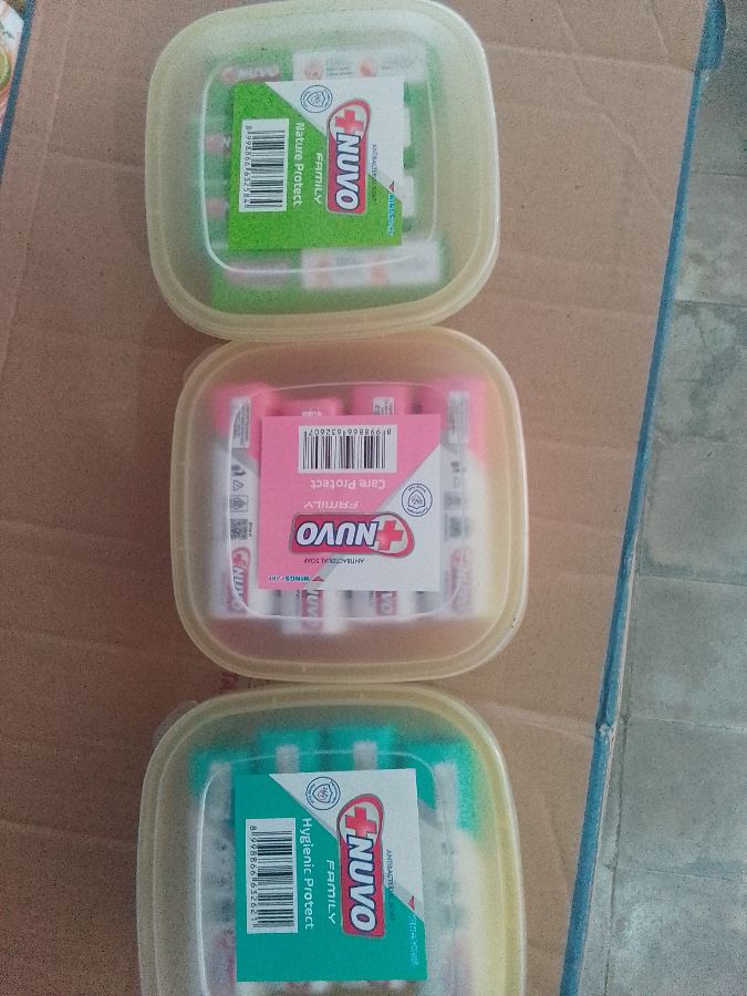 Sabun Mandi Batangan Nuvo (Pack) (All Variants)