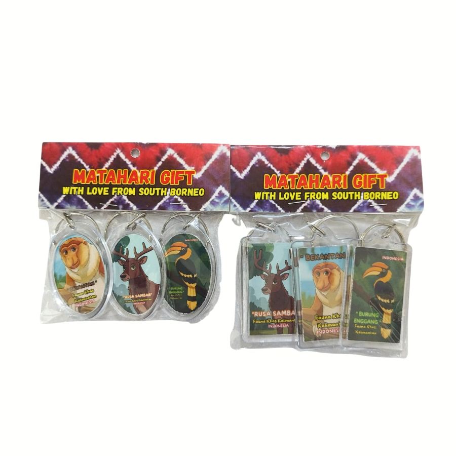 GANTUNGAN KUNCI ACRILIC  ( ISI 3BH)