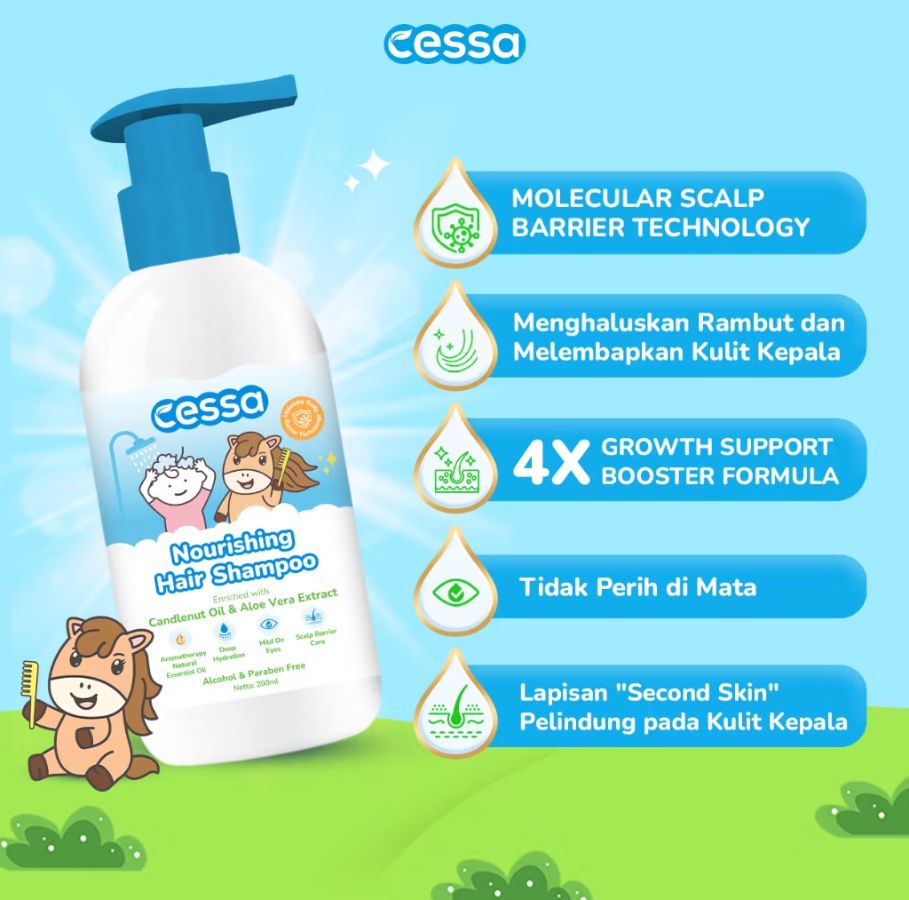 Cessa Nourishing Hair Shampoo 200ml