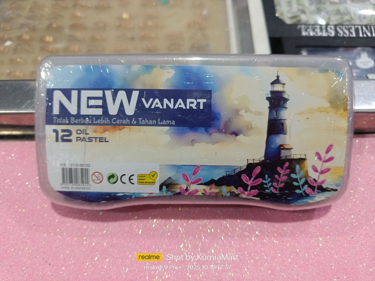 Krayon 12 warna van art