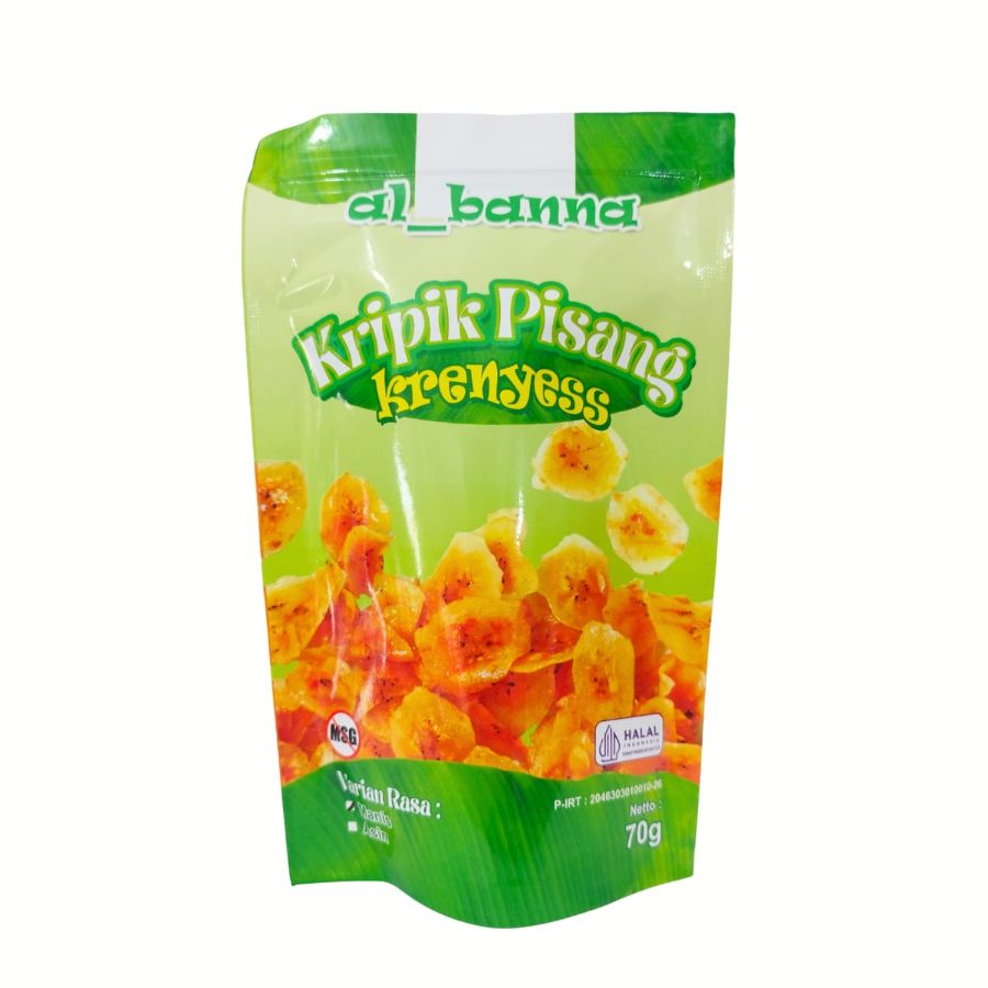 KRIPIK PISANG KRENYES AL BANNA