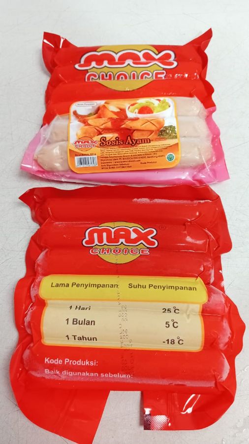 Sosis max choice jumbo original 