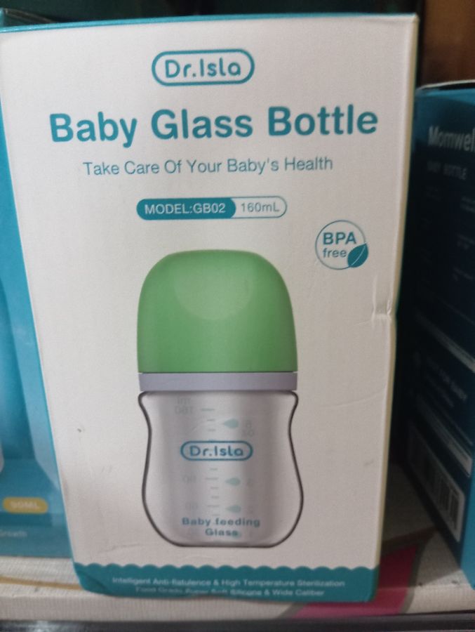 Botol kaca dr Isla 160ml