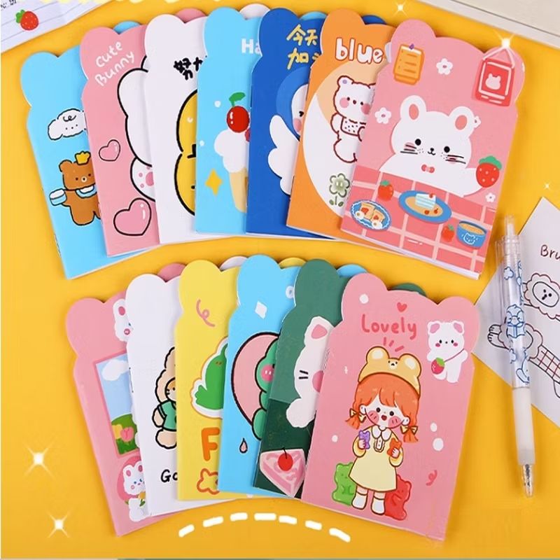 Buku tulis mini kartun