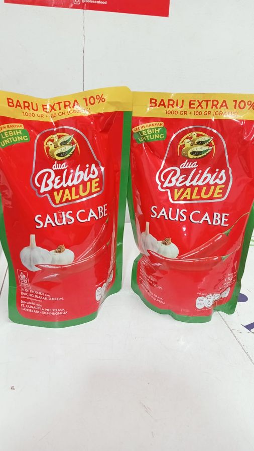 Saos belibis cabe 1 kg