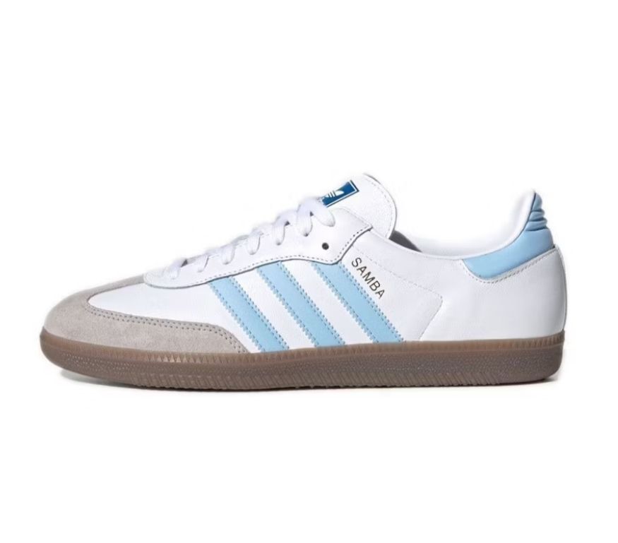 Sepatu Adidas Samba Biru ORI