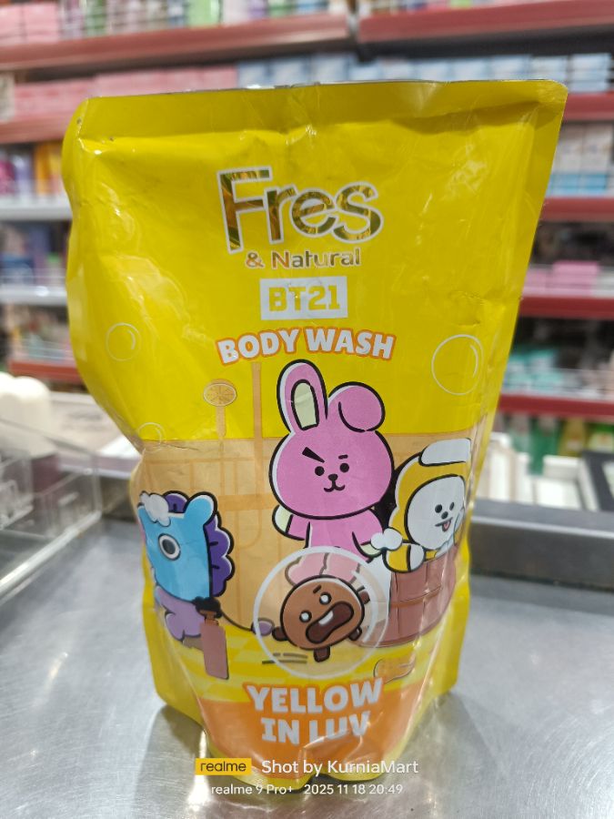 Fres body wash bt21 kuning