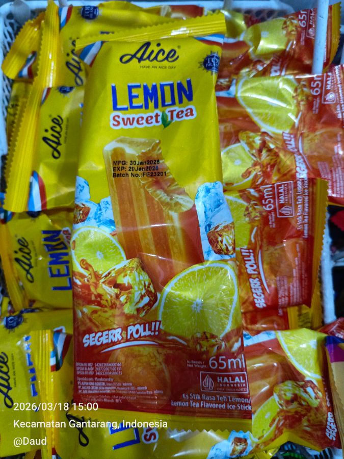 Aice lemon sweet tea