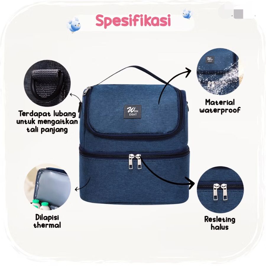 Cooler bag Week Eight all colour