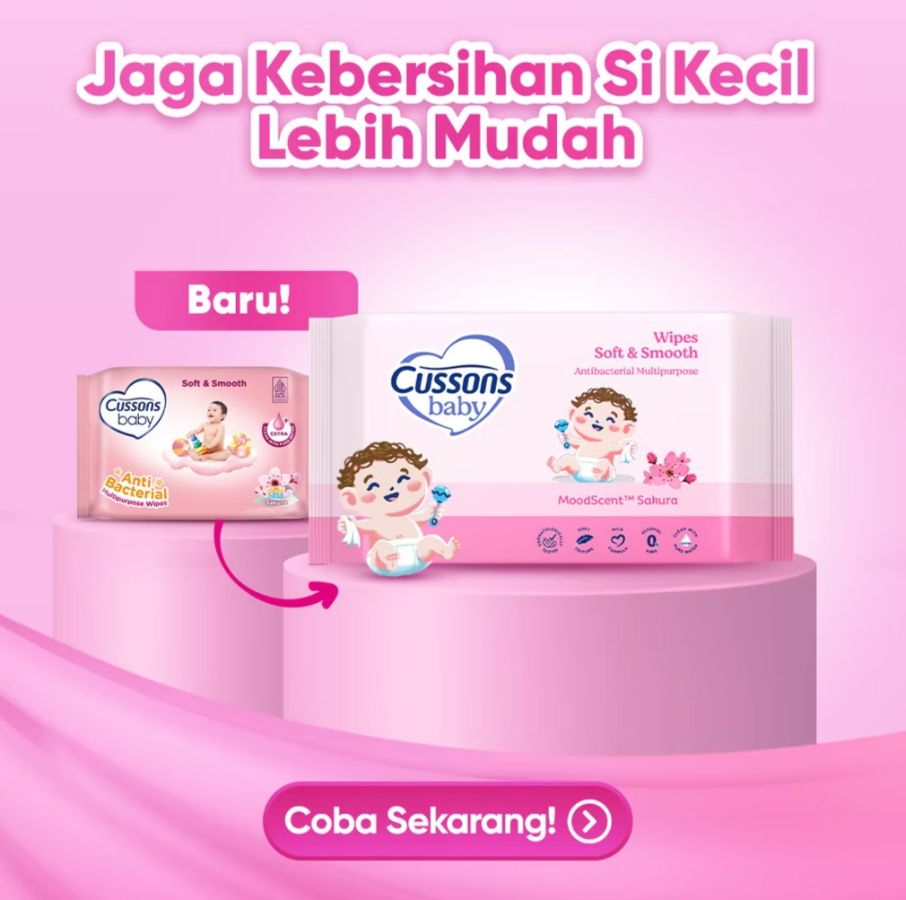 Tisu Basah Cusson isi 45 lembar