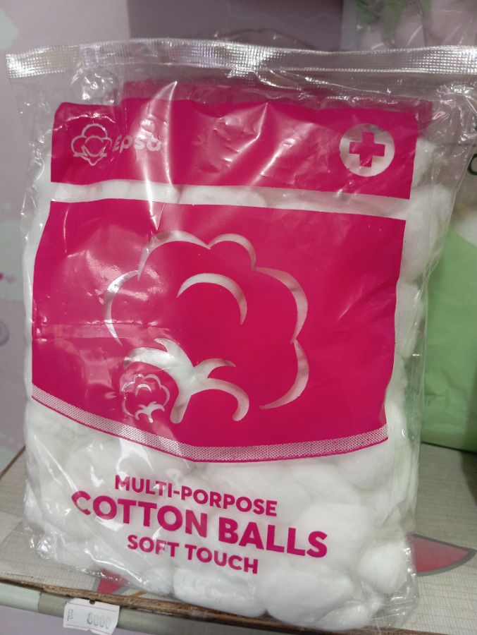 Epsa Cotton Balls Bola Kapas (seperti Medisoft)