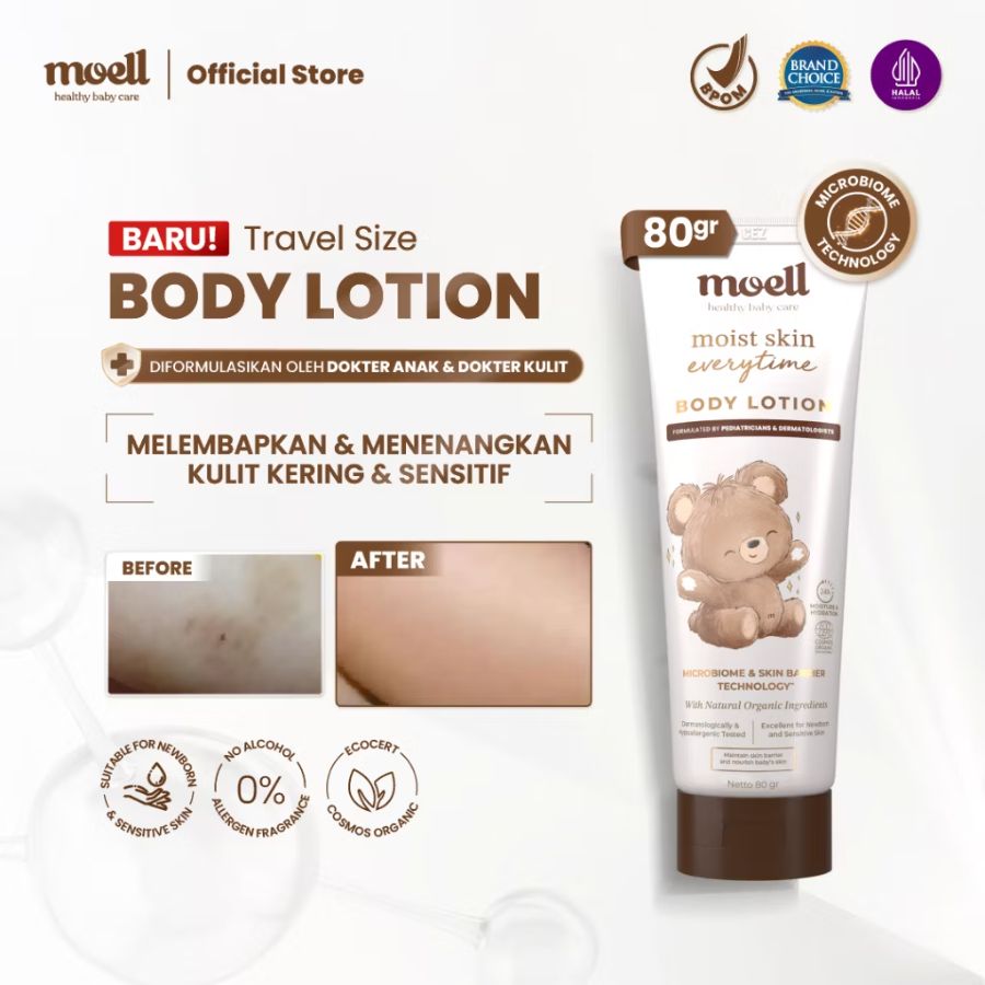 Moell Body Lotion 80ml TRAVEL