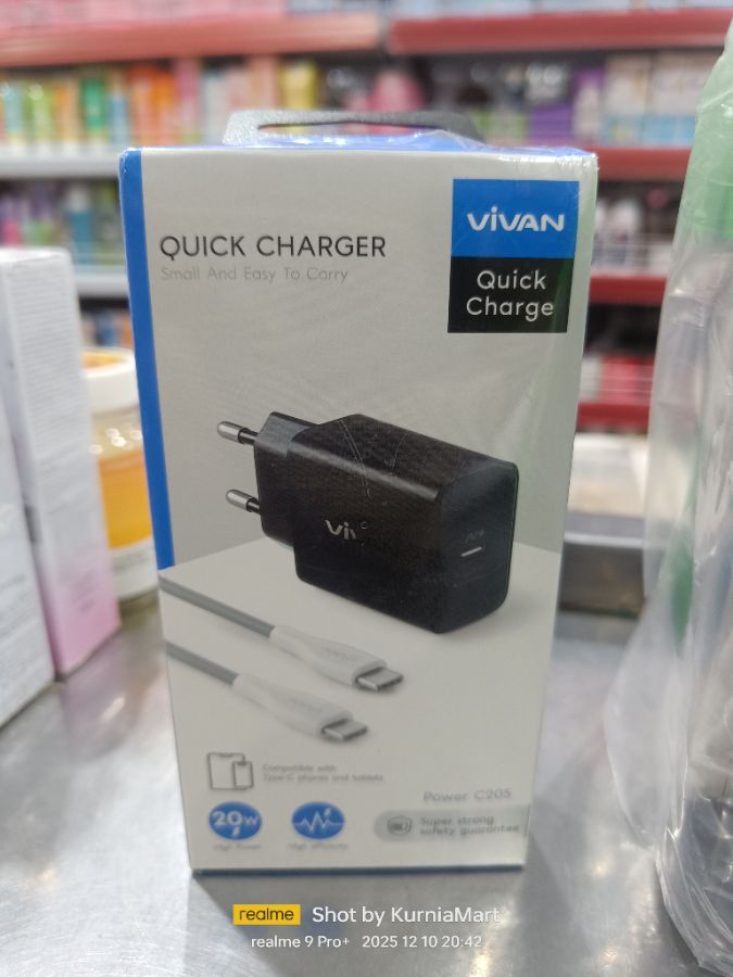 Vivan Quick charger 20w c20s