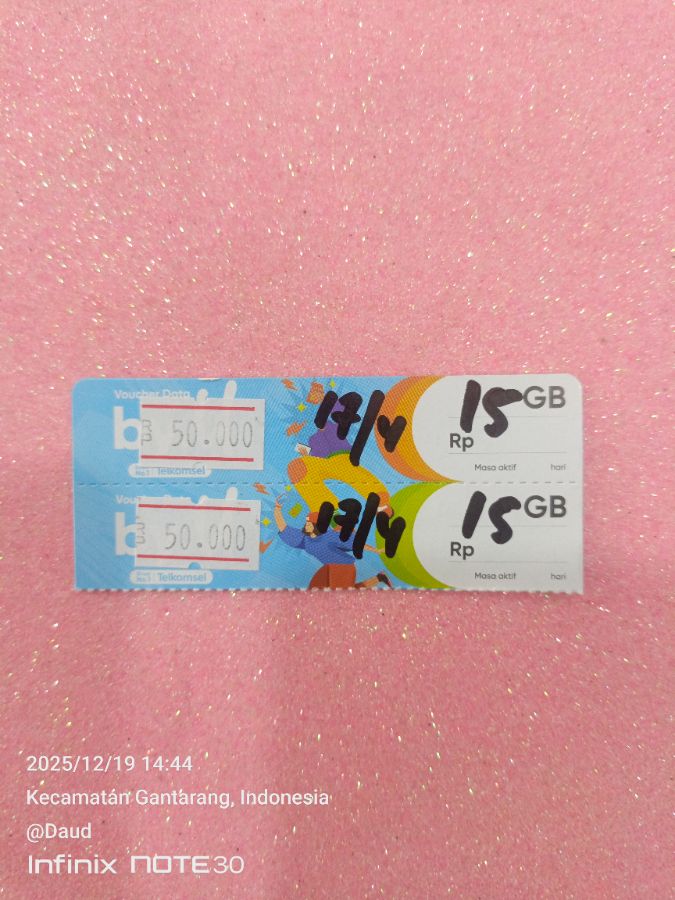 Voc data tsel byu 15gb 30h