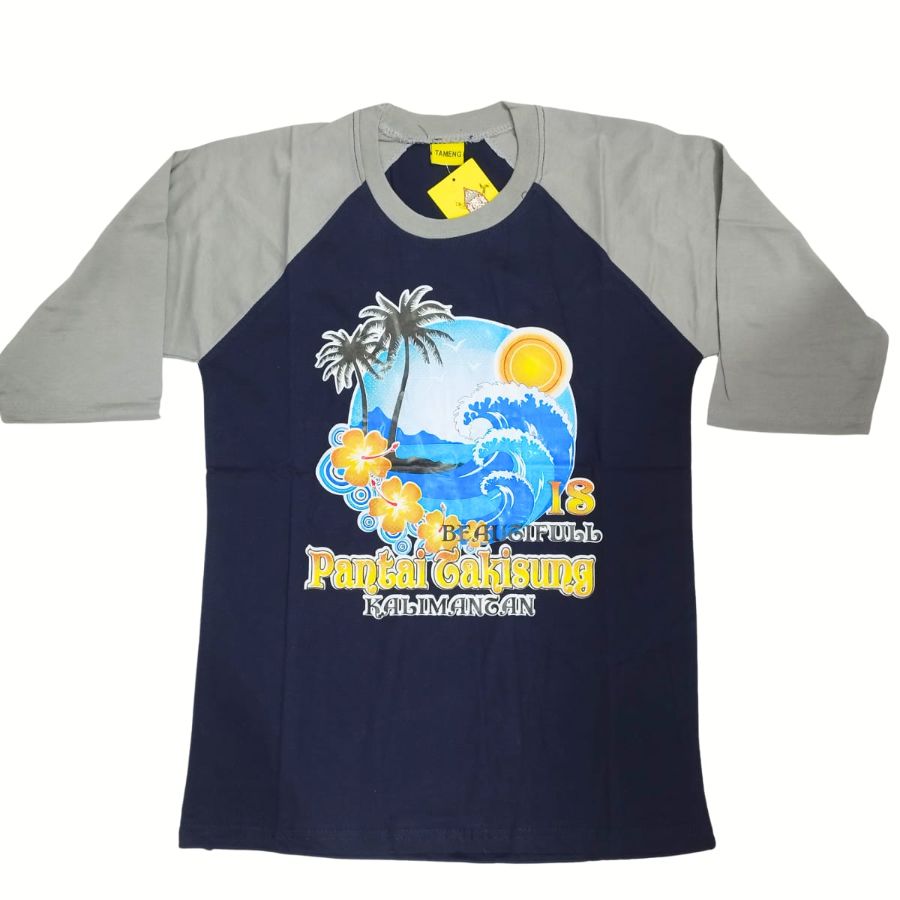 KAOS PANTAI LENGAN 3/4
