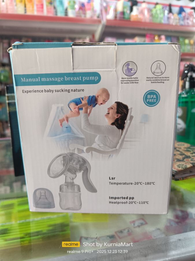 Pompa asi manual plus botol