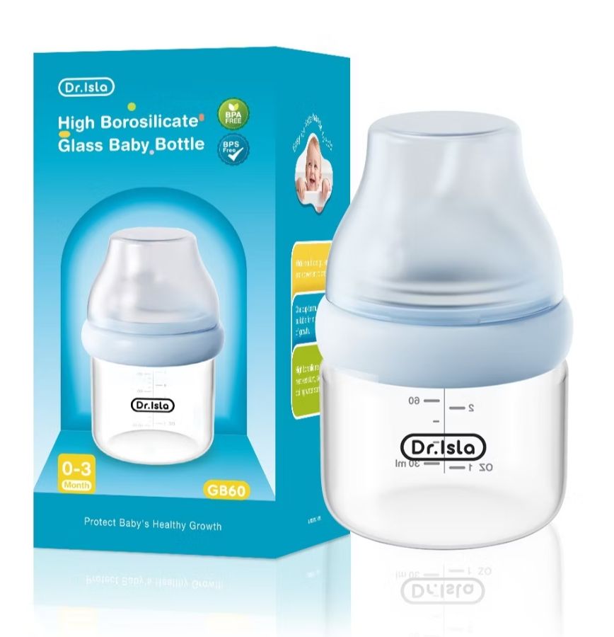 New Glass Bottle dr Isla 90ml all Colour