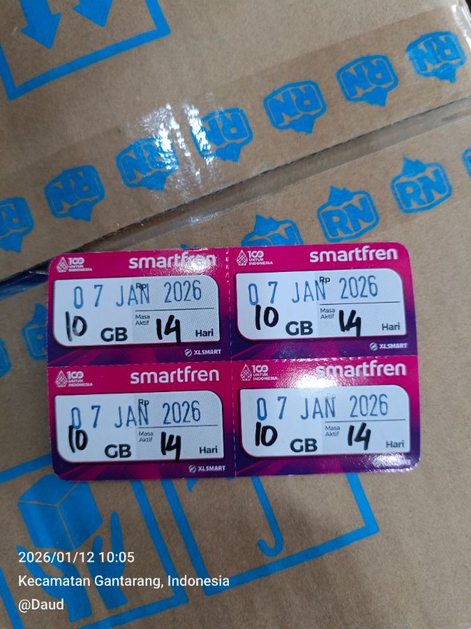 *Voc smart 12gb 14 hari