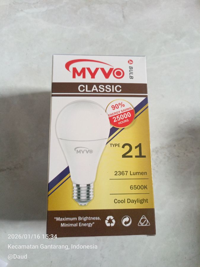 Balon myvo classic 21 watt